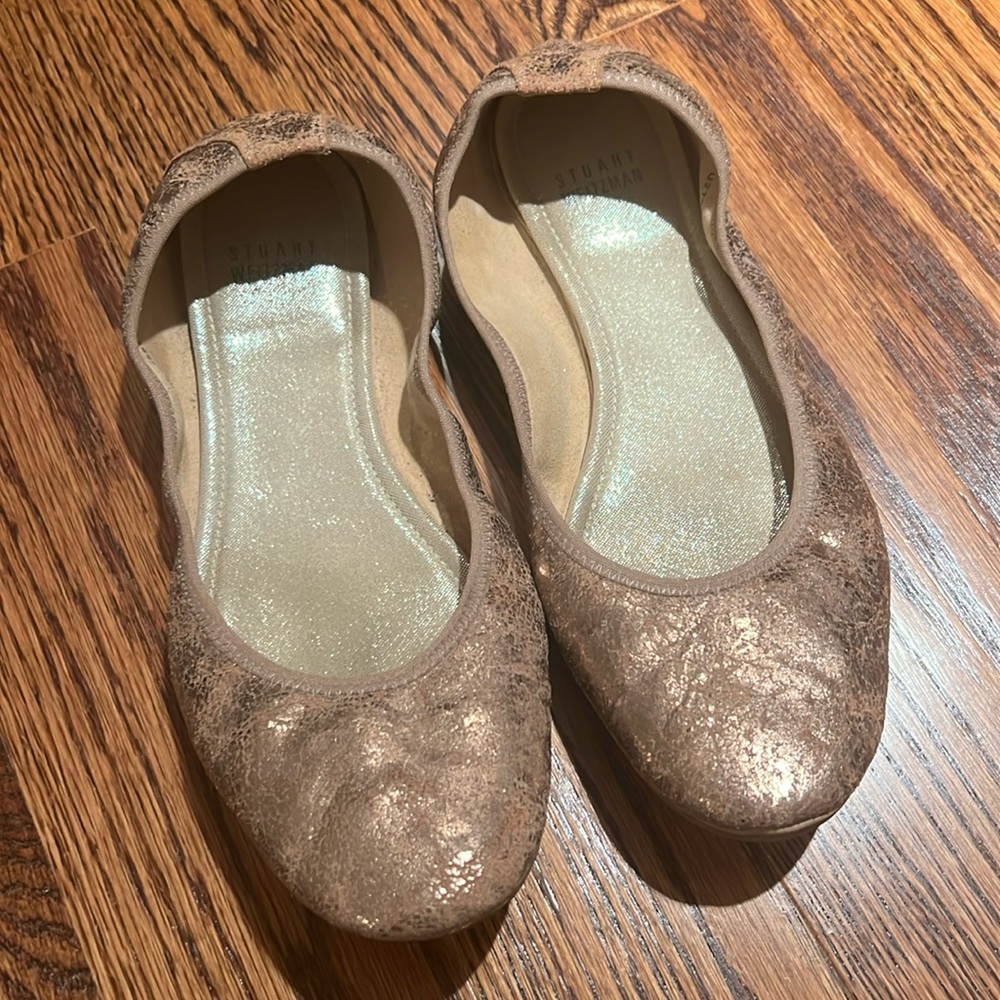 Stuart weitzman flats  size 8